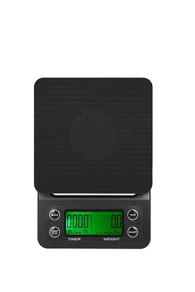 COOYA Highly Accurate Kitchen Scale with Timer and Tare Function 3kg/0.1g with Large Lcd Display 5 Units