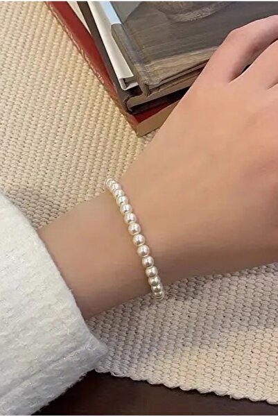 MiniMall Esnek Ip Tasarım Inci Bileklik