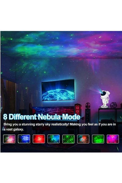 COOYA Star Projector, Galaxy Night Light, 360°Rotation, Astronaut, For Kids Room Decor Aesthetic