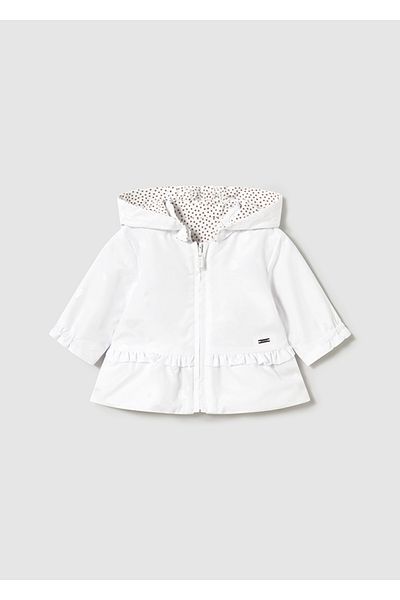 MAYORAL Newborn Baby Girl Child Double Sided Windbreaker-Dual Face Coat