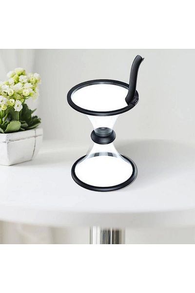 emosavm Fun Funnel-Shaped Interesting Transparent Money Savings Money Box