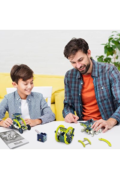 ACELIFE 12si1 Arada Güneş Enerjili Robot Kiti, 8-12+ Yaş Çocuklar İçin DIY Yapı Oyuncağı, STEM Eğitim Seti