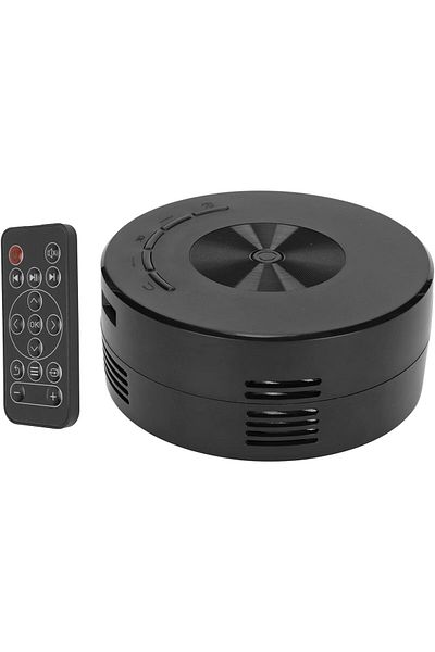 COOYA Mini Video Projector, Support Mobile Power Supply Mini LED Projector for Home Use