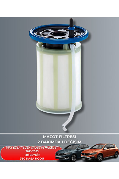 Gold FIAT EGEA - EGEA CROSS 1.6 MULTIJET 2021-2022-2023 130 UYUMLU BEYGİR MAZOT(YAKIT) FİLTRESİ