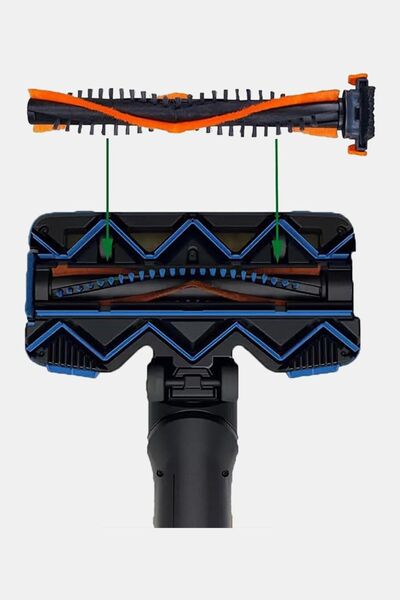 Marketto Perie pentru cap de măturat compatibilă Philips XC7041/01 / Perie cu role XC 7041