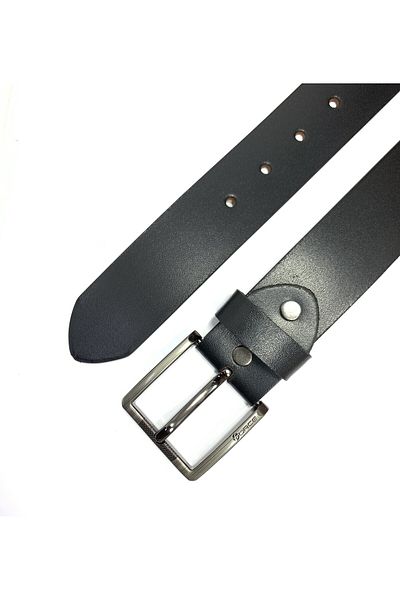 Force Genuine Leather Belt Men - Semi-Casual Men's Belt, Gifts - Black & Brown Men’s Leather Belt for Men