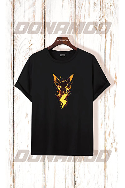 donamod Pikachu Pikaçu Pokemon Maske Çizgi Film Sarı Tasarımlı Hediye Arkadaş...