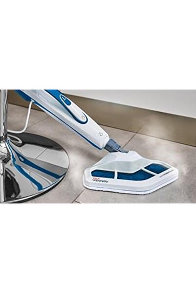 Polti Mop cu aburi Polti Vaporetto SV460 Double, 17 in 1, 0.3 l, 1500 W (Alb/Albastru)