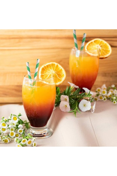 Cesiro Set of 6 small glass stemmed glasses, 280 ml, Cesiro