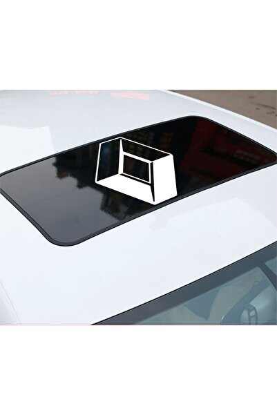 Oto Sticker ملصق فتحة سقف رينو (شعار فقط بدون خلفية)