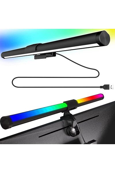 COOYA Computer Screen Light,Eye Protecting LED Monitor Light Bar,No Screen Glare Lamp for Pc,Office,Gaming