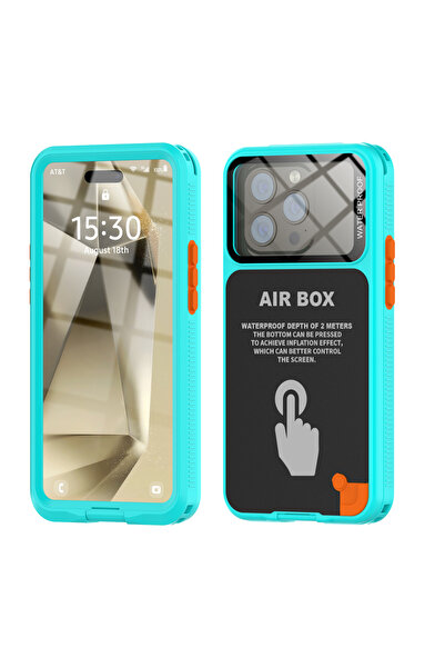 Choice15 For iPhone 14 Pro SKY BLUE Shellbox Fashion Window Photography Under...