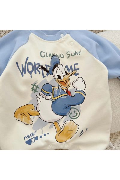 nannie Donald Boys Blue Jumpsuit - 6-9 Months