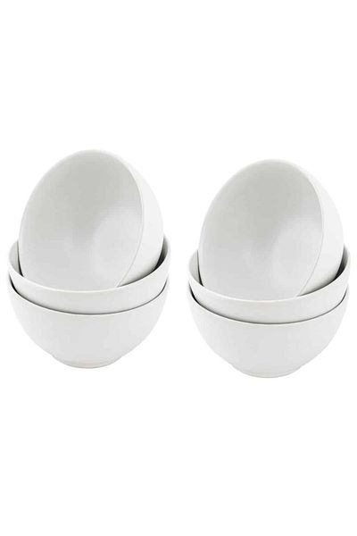 Cesiro Set of 6 bowls 600 ml, Arctic White Matt