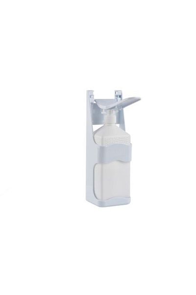 Zilan Dozator pentru gel dezinfectant alb si sapun lichid cu recipient de 1L,