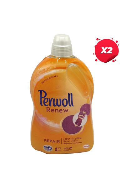 Perwoll X2 - PERWOLL LIQUID DETERGENT 2970ML RENEW REPAIR 54 WASHES