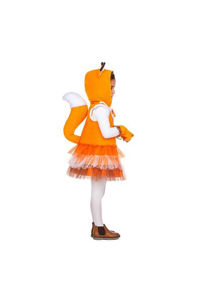KidMania Costum Vulpita Foxy ® Pentru Fete 3-4 Ani 104 Cm