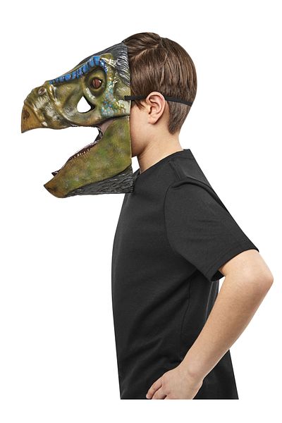 JURASSIC WORLD Therizinosaurus Dinosaur Mask for Kids - Jurassic World 3 Dominion 3 years +