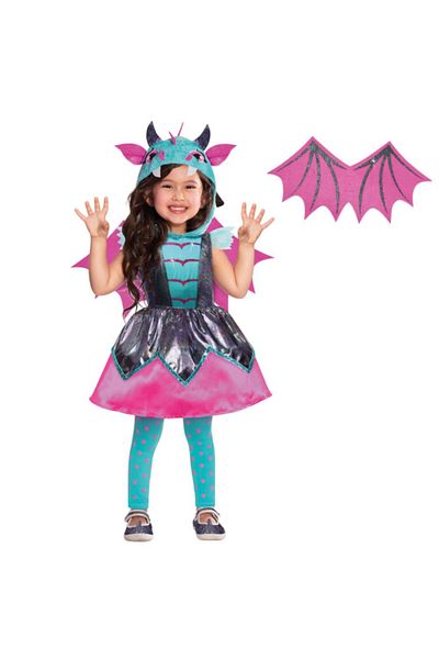 OEM Costum pentru fete Micul Dragon 4-6 ani 110 cm
