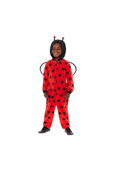 KidMania Costum Buburuza Onesie ® Pentru Copii 6-8 Ani 128 Cm