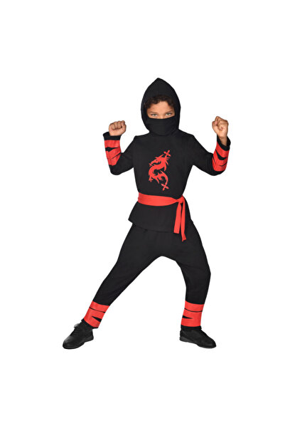KidMania Costum Ninja Warrior pentru copii 3-4 ani 104 cm