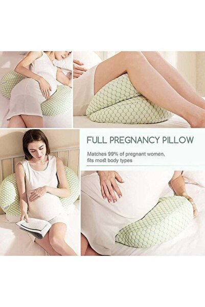 COOYA Pregnancy Pillows for Sleeping,Side Sleeper Wedge Pillows with Detachable Adjustable Pillow Cover