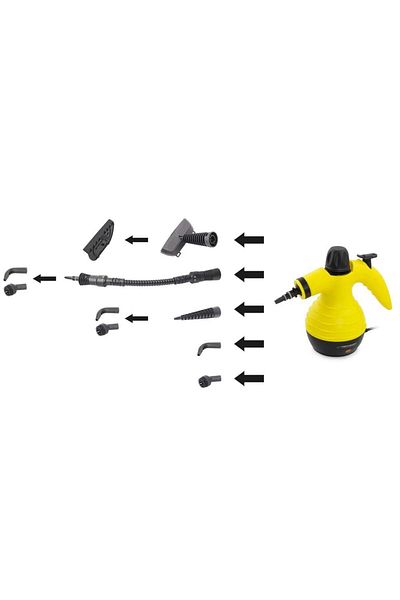 ESPERANZA Aparat de curatare cu abur Esperanza EHS001, 1050 W (Galben/Negru)