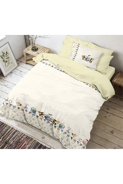 Club Cotton Easter Linen 1 person 100% cotton, Feta