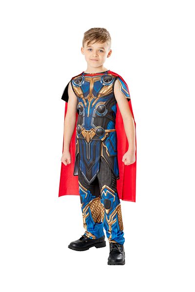 Marvel Thor Love And Thunder Costume For Children 3-4 Years 104 Cm