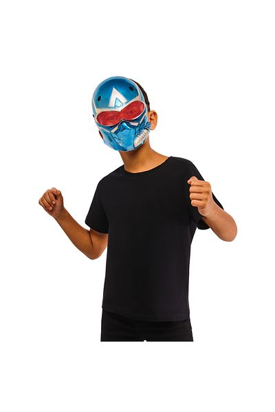 Marvel Captain America metallic mask for children, 29 cm 3 years + Universal
