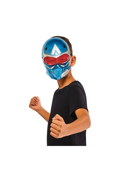Marvel Captain America metallic mask for children, 29 cm 3 years + Universal