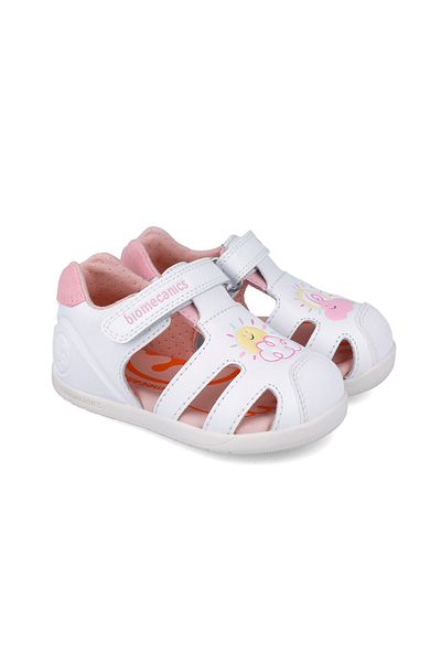 BIOMECANICS Sandale Primii Pasi pentru Copii Biomecanics 252166, Roz Marime: 25 (15,5-16,1 cm)