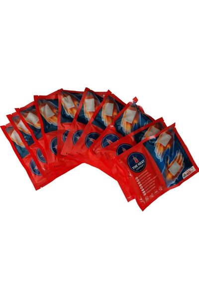 THE HEAT COMPANY 20 Li Paket (10 ÇİFT) Bireysel El Isıtıcı 12 Saat - -yapışkansız