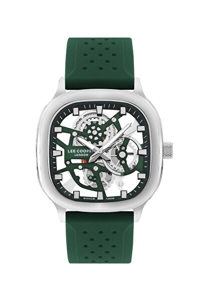 Lee Cooper Lee Cooper LC07973.377 Men Analog Display Watch & Silicone Strap G...