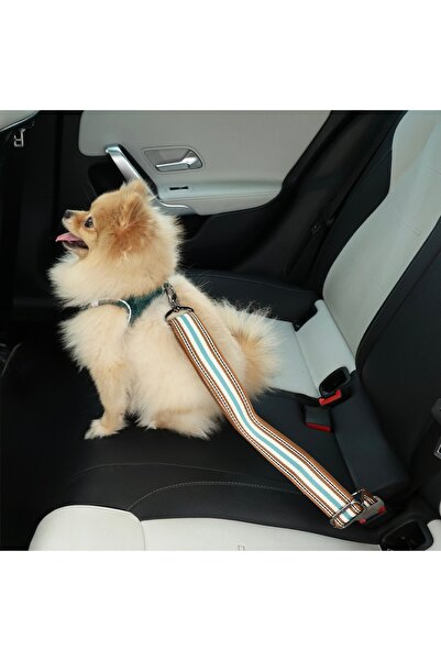 YES LAURA حزام مقعد السيارة للكلب طوق السفر للحيوانات الأليفة