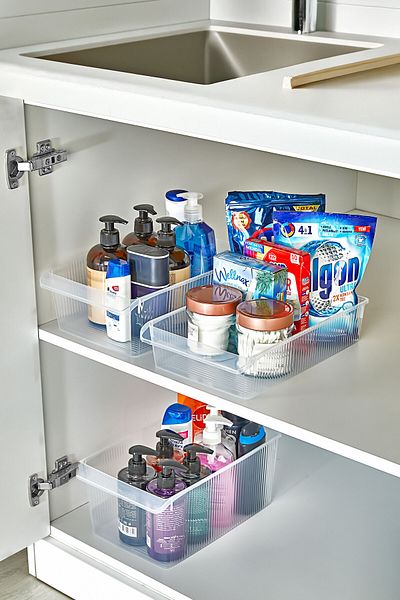 ASlife Home 3 Size Cabinet Organizer Set 8 Liters 6 Liters 4 Liters