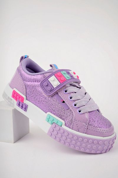 Alessio Imported Children's Sneakers with Full Orthopedic Leggings