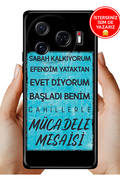 TECNO Camon 30 Pro Kılıf Baskılı Life Style Kapak Silikon Mücadele