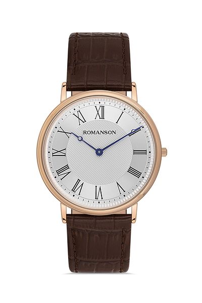 Romanson Tl7A24Bmnras5U Classic Men's Wristwatch with Roman Numerals