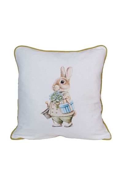 Lenjerii Deosebite Decorative cushion cover Easter 45x45cm, Bunny F15