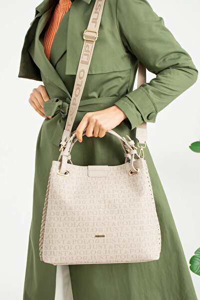 JP POLO Women's Original Just Polo Printed Large Size Hand & Shoulder Bag Avp2180Pc Shoulder Bag