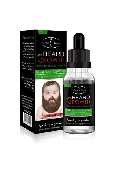 Aichun Beauty Aichun Beauty Beard Oil Pure Natural Hair Growth Oil with Ginge...