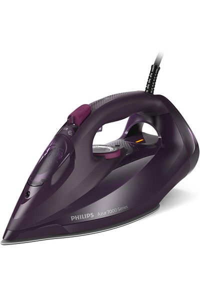 Philips Fier de calcat Philips Azur DST7061/30, 3000W, Debit de abur de 55g/min, Jet de abur de 250 g