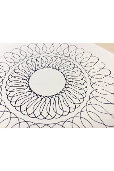 HobiHub Spirograph Çizim Seti – Mandala & Spiral Çizim Şablonu, Çocuk & Yetişkin Hobi Seti
