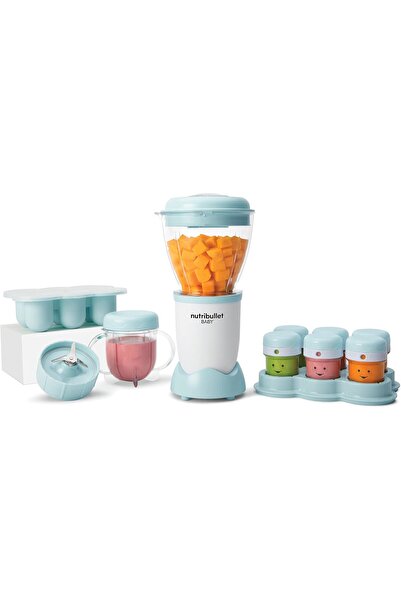 Nutribullet Bebek Mama Mikseri, 200W, 6 Bardak, Kolay Kullanım ve Saklama