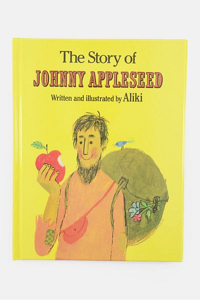 ALİKİ The Story Of Johnny Appleseed Book, Yellow