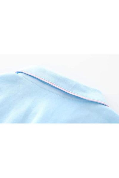 nannie Boys' Blue Jumpsuit With Bow Tie Antonio - 0-3 Months