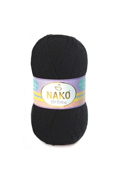 NAKO Elite Baby Black Knitted Rope - 00217 Model