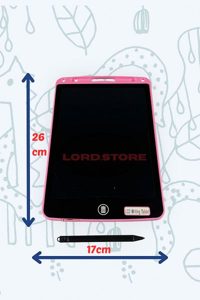 OYUNCAK STORE Colorful Writing Tablet Lcd 10 Inch Drawing Writing Board with Pen Note Writing Training Tablet