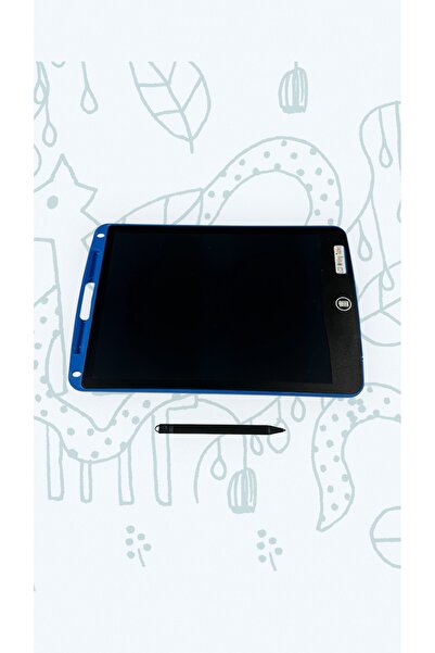 OYUNCAK STORE Hediyelik Renkli Writing Tablet Lcd 12Inç Kalemli Çizim Yazı Tahtası Not Yazma Eğitim Tableti